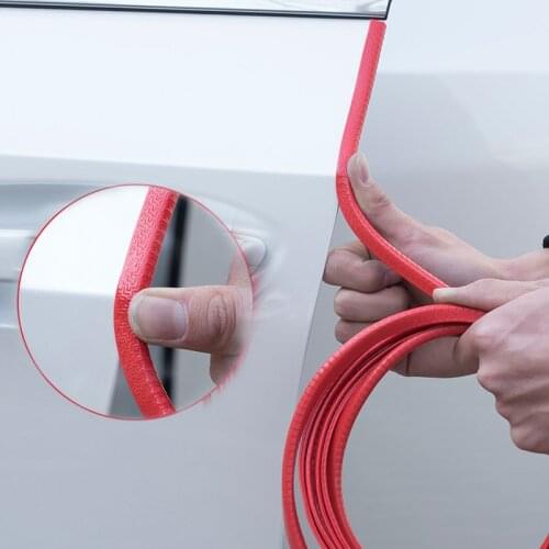 5M DIY Car Styling Door Side Anti-Collision Strip Paste Protector Sealing Guard Trim External Sticker Auto Accessories