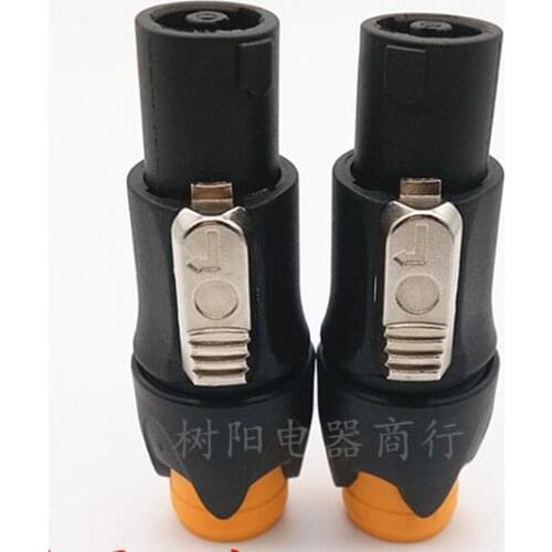 5pcs 4-pin NL4FC Professional Audio Plug Speaker Cannon Head amp Mixer 4-pin Connector