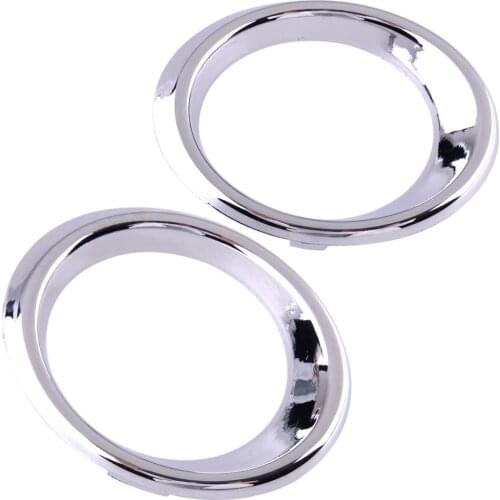 CITALL 1Pair Front Bumper Fog Light Cover Fit For Mercedes Benz C Class W204 C300 C350 2008 2009 2010 2011 2048850574 2048850674