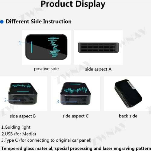 For VW Multivan T6 VW Touareg For Apple Carplay AI Box Android System Audio Stereo Video 32G Wireless Mirror Link