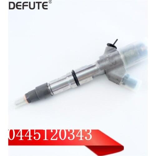 New injectror 0445120343, 0 445 120 343 auto engine parts Fuel Injector 0445 120 343 for WD10-EU4
