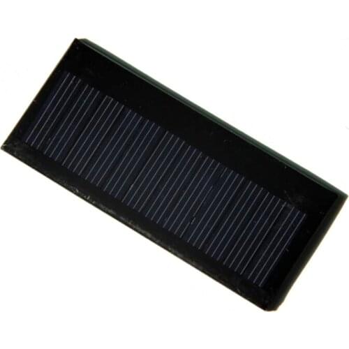 0.3W 5.5V Solar Panel Solar Cell DIY Solar Charger Polycrystalline Solar Cell Panel Education Kits Study 86*38*3MM