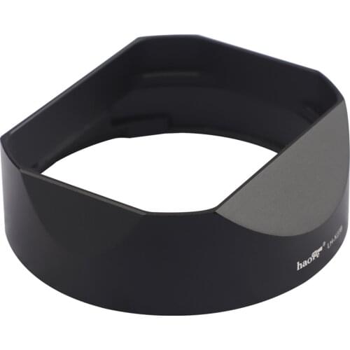 The LH-X23B Square Metal Lens Hood is designed for Fujifilm Fuji Fujinon XF 56mm F1.2 R APD Lens Replaces Fuji LH-XF23 Lens Hood