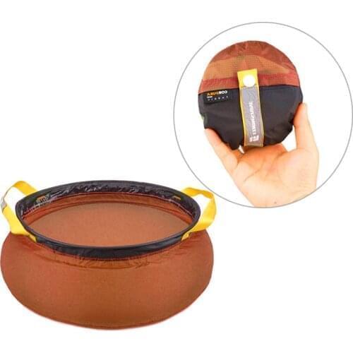 12L Outdoor Foldable Travel Camping Festival Basin Sink Washing Bag Water Pot Camp Cooking Supplies