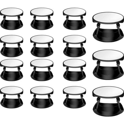 15 Pieces Sublimation Phone Holders, Collapsible Phone Grip Holders, with Double-Sided Tape, Sublimation Blanks for Smartphones