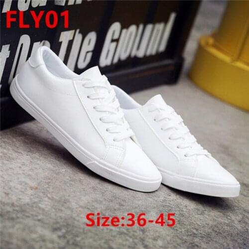 2019 Schoenen Student Ya Ya Feng Kleine Witte Schoenen. Vrouw