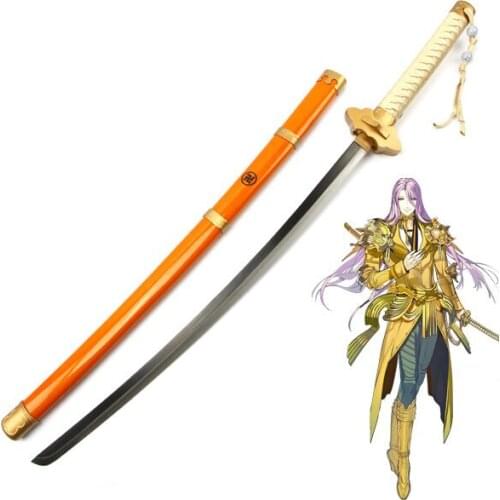 Anime Touken Ranbu Online Hachisukakotetsu Katana Wooden Sword Game Character Cosplay Prop Stage Performance