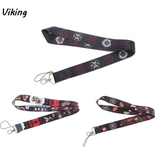 G1655 Fashion TV Show Cartoon Necklack Lanyard Key Gym Strap Multifunction Mobile Phone Decoration