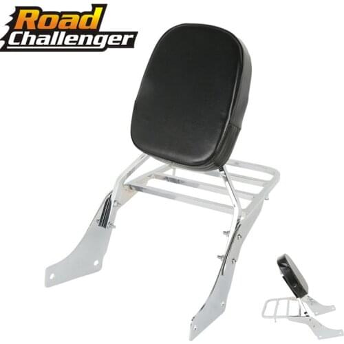 Passenger Rear Luggage Rack Support Motorcycle Backrest Sissy Bar Luggage Rack For Honda 1100 Shadow VT 1100
