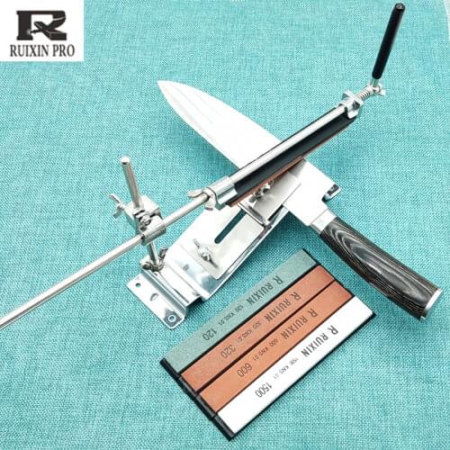 Professional knife sharpener stainless steel Fixed angle knife sharpener sharpening stone kitchen with 4stones 120 320 600 1500