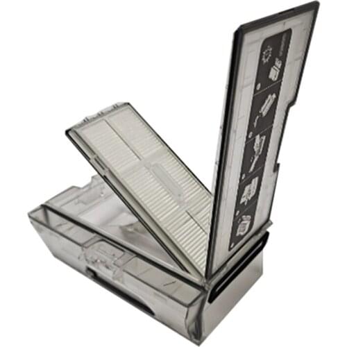 For Roborock S7 S7MAXV T7S T7S Plus New Dust Box Vacuum Cleaner Robotic Parts Robot Dustbin Box With Filter Accessroies