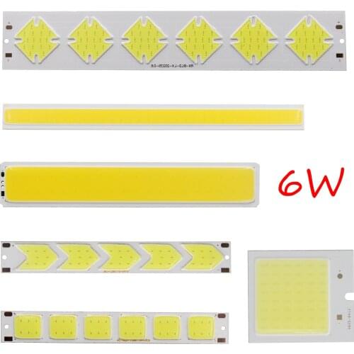[ALLCOB] MIX 6W 12V DC led cob lamp light emitting diode panel reading light for DIY bulb cob led bar strip chip source