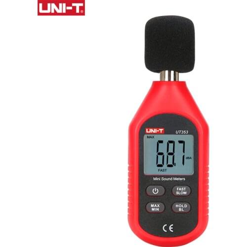 UNI-T UT353 UT353 Noise Measuring Instrument db Meter 30~130dB Mini Audio Sound Level Meter Decibel Monitor