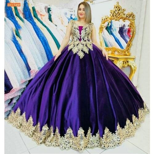 Dubai Evening Dresses 2020 Gala Sleeveless Lace Appliqued Fluffy Arabic Evening Gowns Long Custom Made Women Dress Formal Party