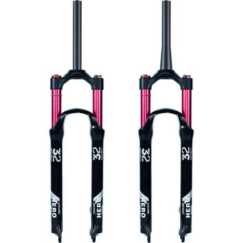 MTB Bicycle Fork 26 27.5 29er Size Air Forks Mountain Bike Fork Air Suspension Fork Air Damping Suspension Remote Control Fork
