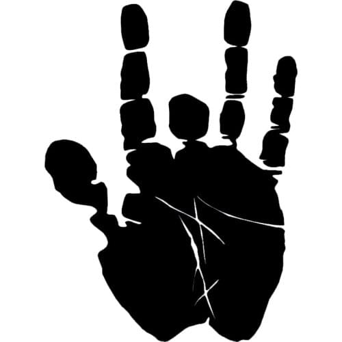 Vinyl Sticker On Hand Death Of Ethnic Music Kathy Vinyl Car Sticker Decorative Decal Accessories