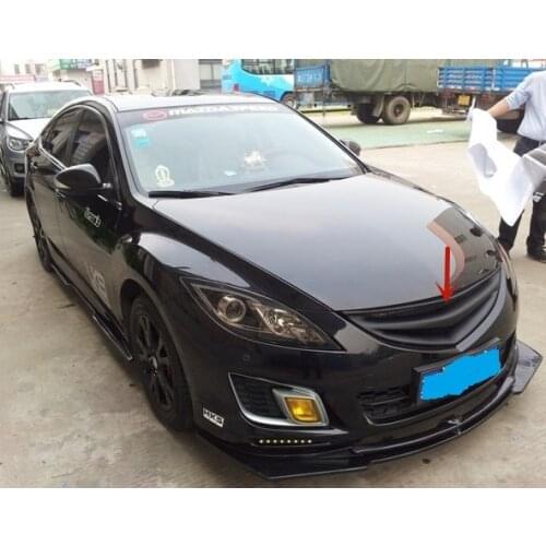 For Mazda 3 2006-2012 High-quality ABS Chrome Front grille modification grille decoration beautiful car accessories