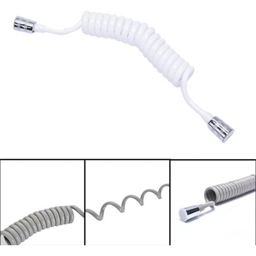 1PC Matt Black Spring Flexible Retractable Hose For Shower Head Toilet Bidet Shower Water Pipe 1.5m/2m/3m