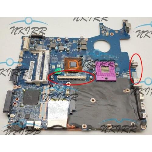 100% working A000034760 A000034770 DABL5MMB6E0 REV:E without HDMI MotherBoard for Toshiba Satellite P300 P305 P300D A300D