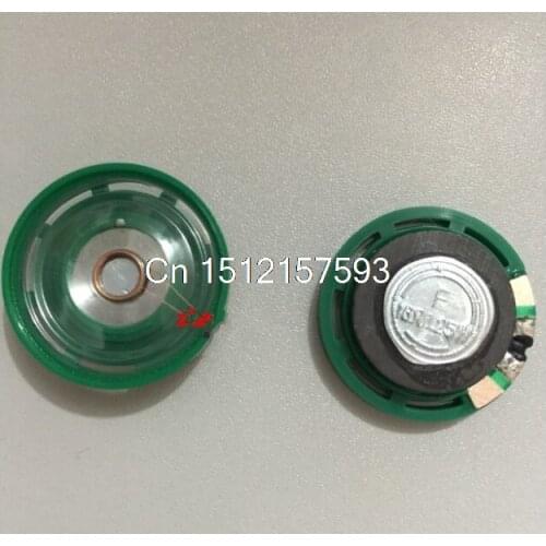 2Pcs 0.25W 16 ohm 29mm Round Black Plastic Magnet Electronic Speaker Loudspeaker