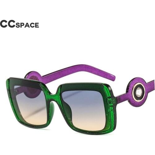 46529 Square Cat Eye Diamond Luxury Sunglasses Men Women Fashion Shades UV400 Vintage Glasses