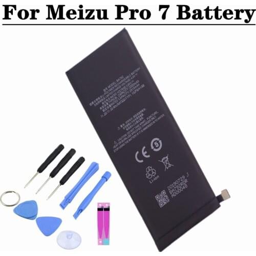 BA792 For Meizu Pro 7 M792Q M792C M792H Battery 3000mAh High Capacity Phone Replacement Battery + Tools