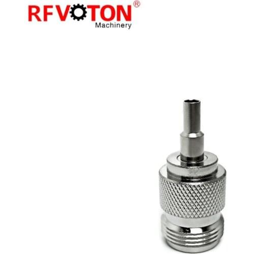 Free shipping 5 piece RP TNC male straight crimp connector for RG174 RG316 cable
