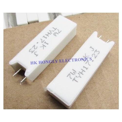 5PCS SQM 7W 1K 7W1KJ 5% Cement Resistors