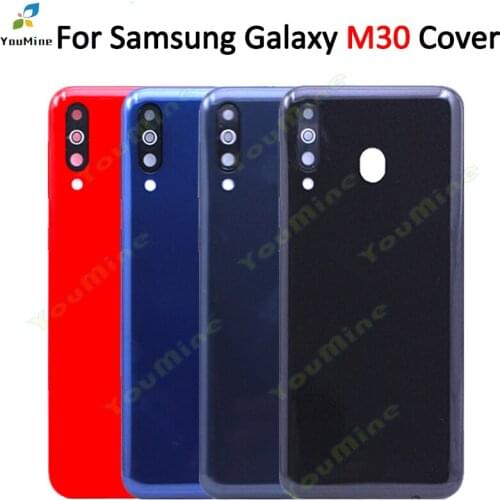For Samsung Galaxy M30 M305 M305F Back battery cover Panel Housing Case Repair Replacement Parts For samsung M30 Back Housing