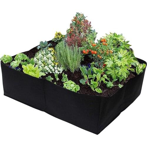 10 Gallon Felt Plants Growing Bag Vegetable Flower Aeration Grow Bag Planting Pot Container Garden Planting Potato Grow Bag