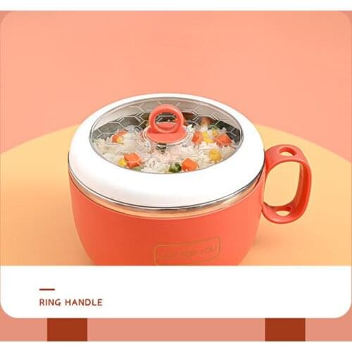 Space Saving Lunch Box With Lid Stainless Steel Fresh-Keeping Box Office Worker Student Lunch Box A1