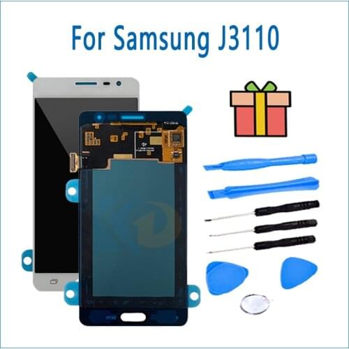 Moblie Phone LCD For Samsung J3110 J3 Pro Mobile Phone LCD Display For Samsung Galaxy J3110 LCD Touch Screen