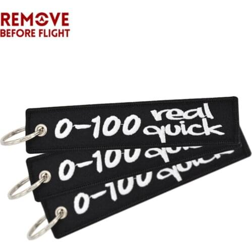 Fashion Keychain 0-100 Real Quick Embroidery Luggage Tag porta chaves Key Holder Chain Keychain 10 PCS/LOT for Car Accessories