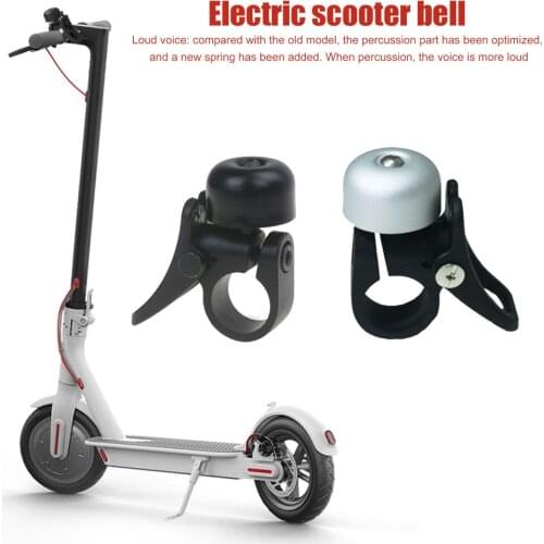 The New Portable Aluminum Alloy Horn Ring Bell Loud Crisp Ring Parts for Xiaomi M365 Pro Pro2 1S Electric Scooter Accessories