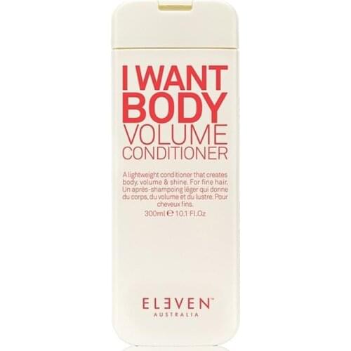 Eleven I Want Body Volume Conditioner this Conditioner adds thickness to hair by relieving protection and density