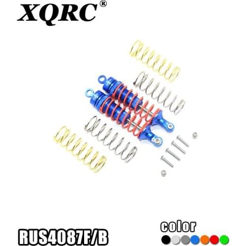 Suitable for 1 / 10 RC traxxas rustler 4x4 VXl 67076-4, lash 4x4 LCG rc car metal front shock absorber
