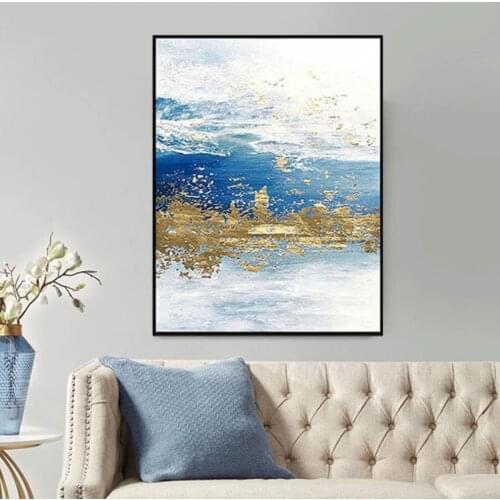 Hand Painted Abstract Oil Painting Wall Art Many Kinds Colorful Minimalist Modern On Canvas Decorative For Living Room No Frame