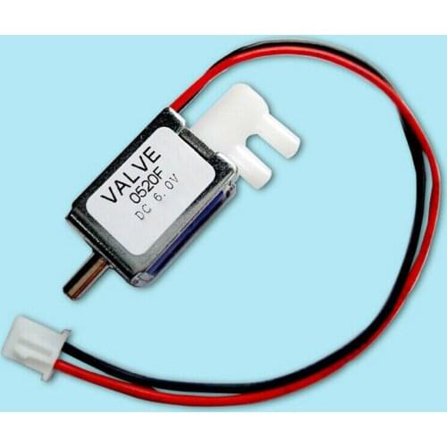 DC 6V 2-position 3-way Port Air Valve Micro Mini Electric Solenoid Exhaust Valve Tiny Air Gas Valve Release Discouraged Valve