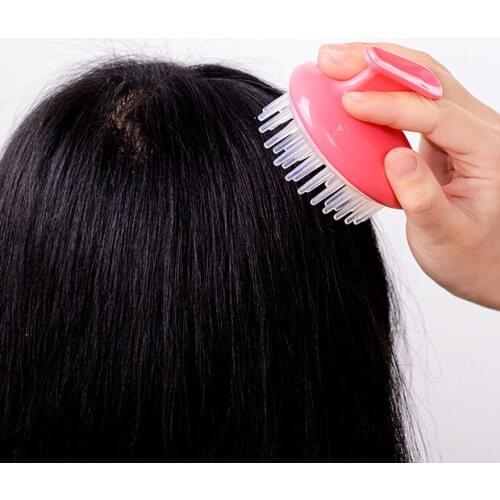 Scrub Shampoo Hair Brush To Clean The Scalp Head Massager Bath Wash And Dress Tool Stress Relax Health Therapy Care Body