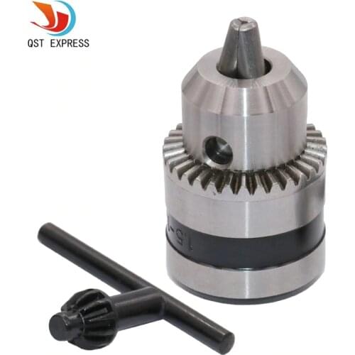 QST EXPRESS Alloy Angle Grinder Mini Chuck Keyless Adapter 1.5-10mm For Electric Drill Power Tool