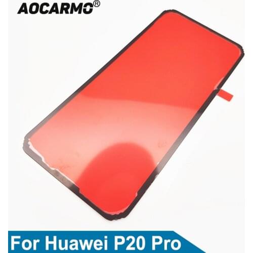 Aocarmo Back Frame Battery Cover Adhesive Rear Door Sticker Glue Tape For Huawei P20 Pro / P20Plus CLT-AL01