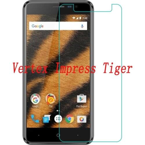 2PCS NEW Screen Protector phone For Vertex Impress Tiger phone Tempered Glass SmartPhone Film Protective Screen Cover