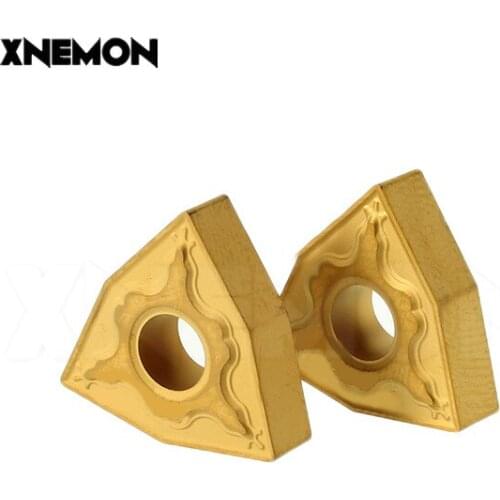 1/10pcs WNMG080404-HM NC3020 Original Carbide Turning Inserts for Steel Special Purpose Vehicle Lathe Blade Tool Holder Insert