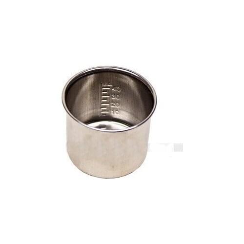 1pcs 304 Medical stainless steel medication cup small cup theseeggs measuring cup 40ml dial stainless steel measuring cup