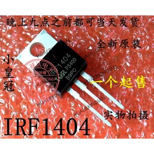 1Pieces New Original IRF1404PBF IRF1404 IRF3710PBF IRF3710 TO-220 In Stock Real Picture