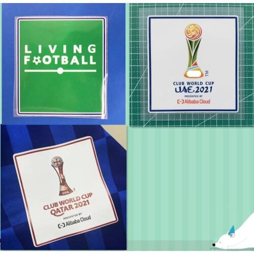 2020 World Champions Qualifier Cup Patch Heat Transfer Soccer Badge