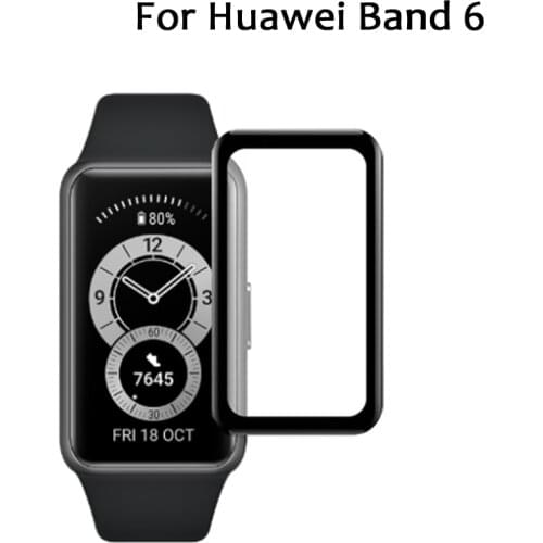 3D Curved Edge Protective film for huawei band 6 TPU Film for Honor Band 6 Wristband Soft Screen Protector film