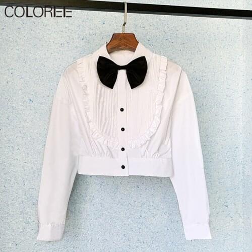 Блузки с бантом COLOREE China At AliExpress