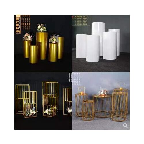 Wedding dessert table wedding props scene decoration dessert table combination dessert table banquet reception area layout