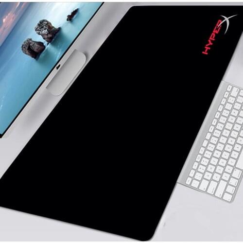 HyperX Logo XXL Mousepad Gamer Mouse Pad Computer Accessories Keyboard Laptop Padmouse Speed Desk Mat Tappetino Mouse 90x40CM